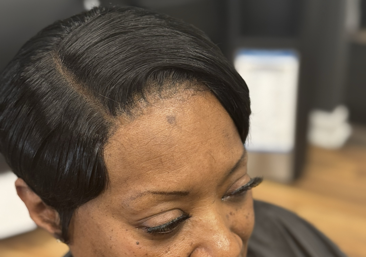 27 cut with closure frontal