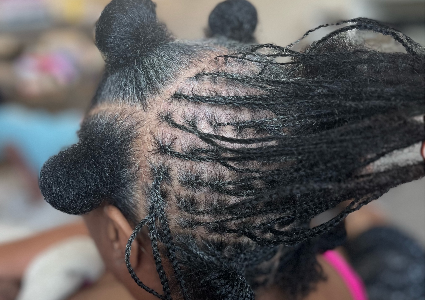 MicroLocs Installation w/braids 