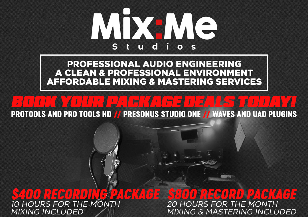 $800 Recording Package (20 hours total)