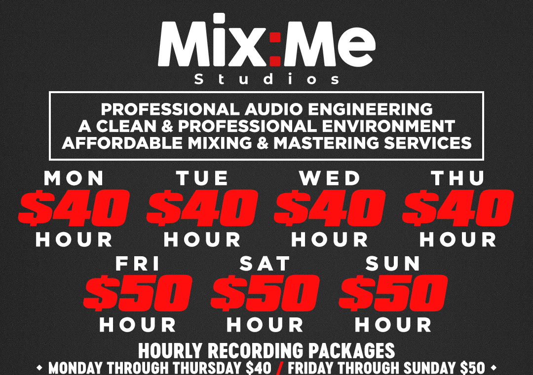$50/hour (3-hour block): Friday through Sunday