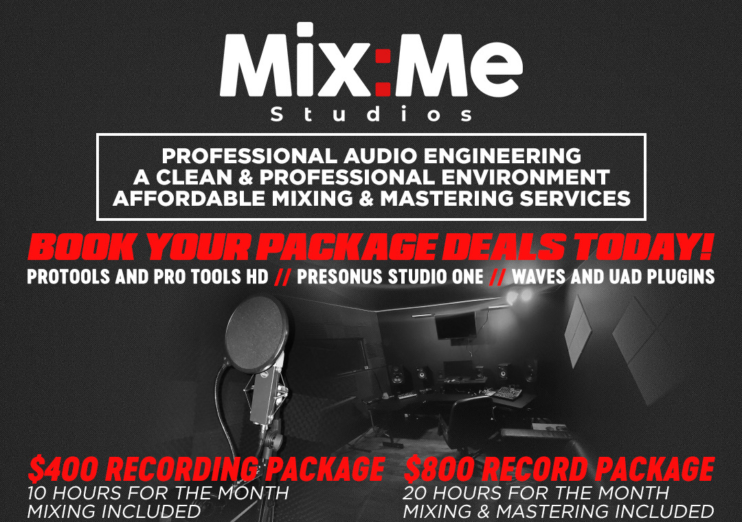 $400 Recording Package (10 hours total)