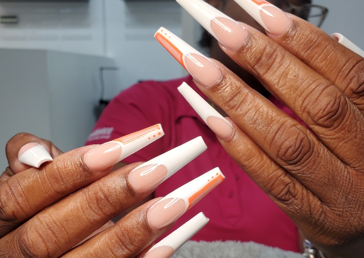 XL Painted French (10 nails) (Design Only)