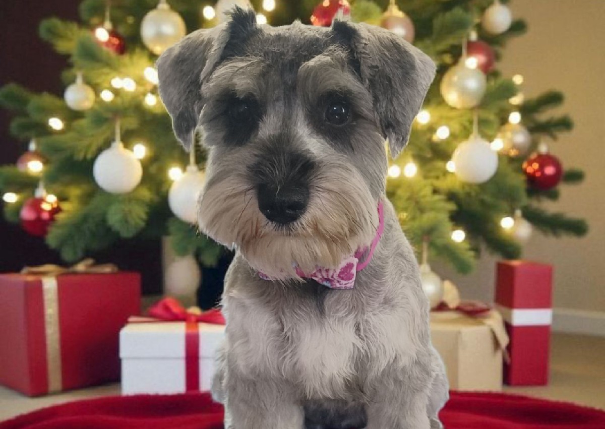 Full groom: Bath, blowdry, haircut, nails cut and grind, ear cleaning and anal gland expression 