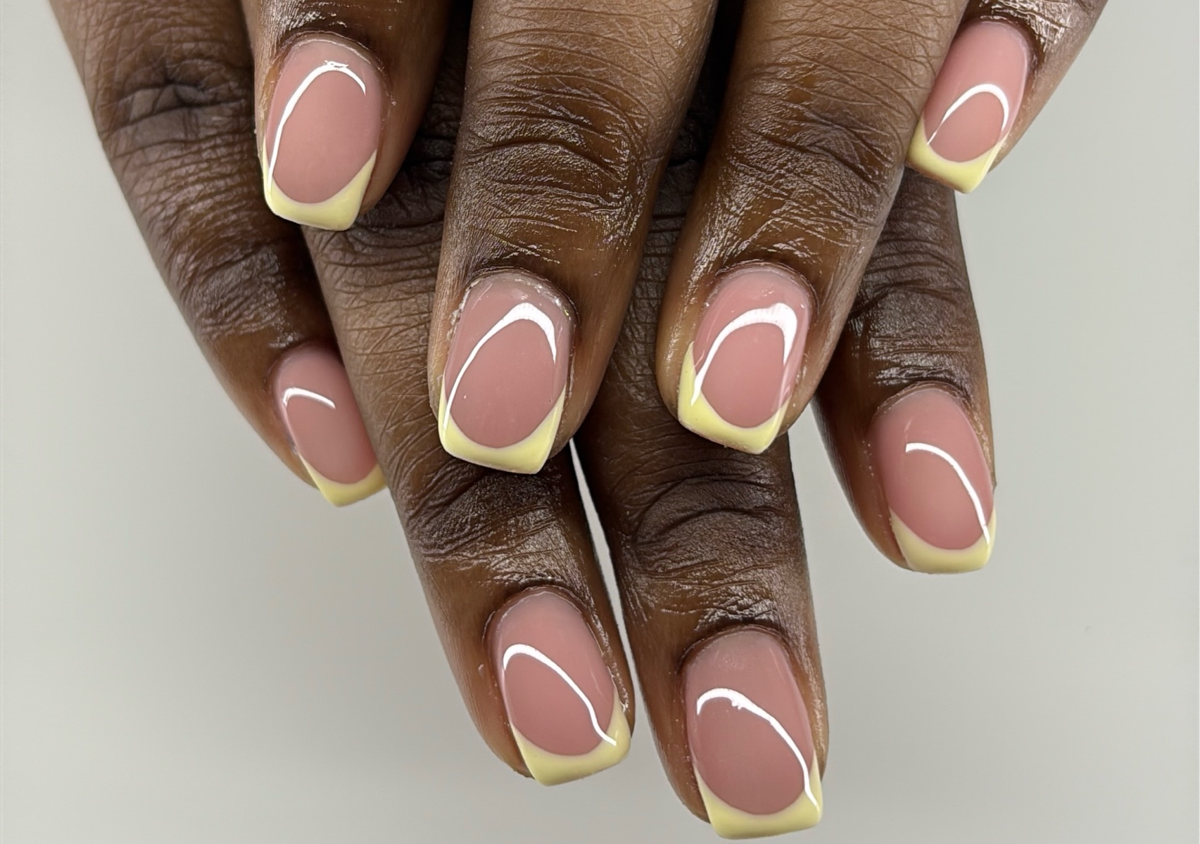 Builder Gel overlay manicure