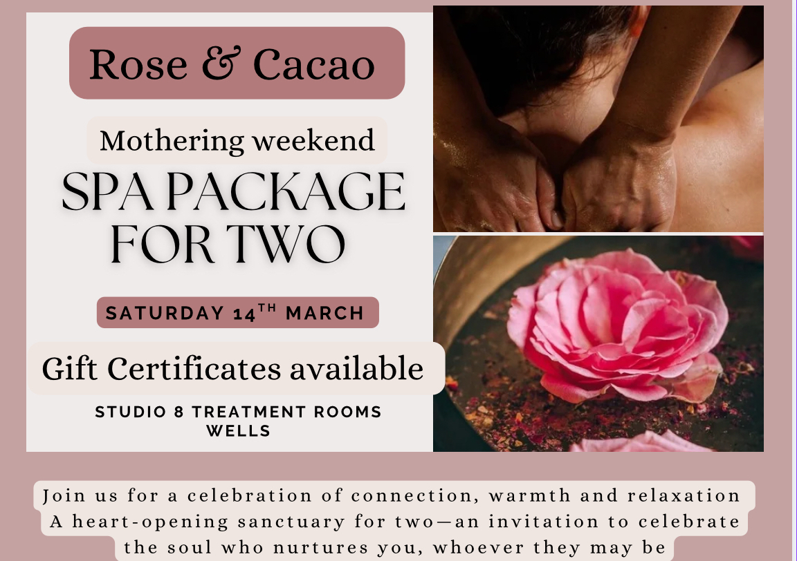 Rose and Cacao Spa package 