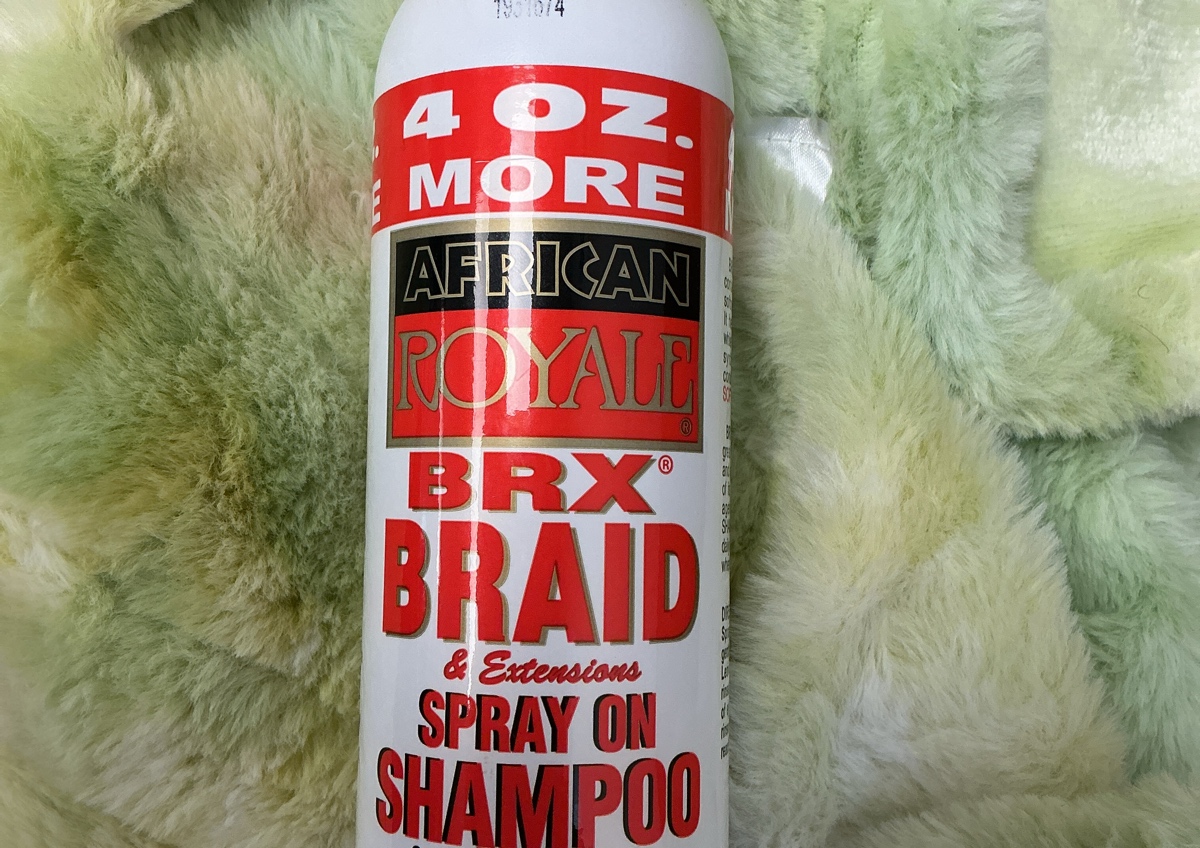 African Royals Brx Braid and Extensions Spray On Shampoo