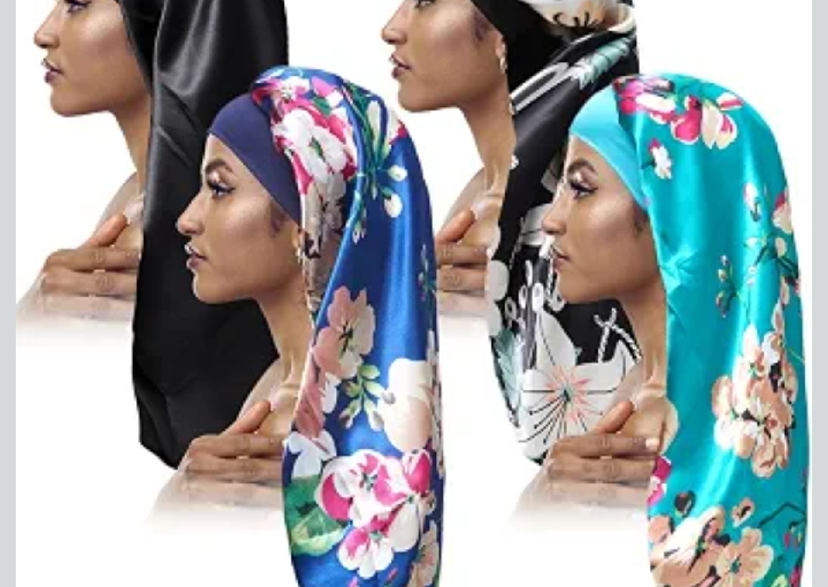 Long Satin Bonnet 