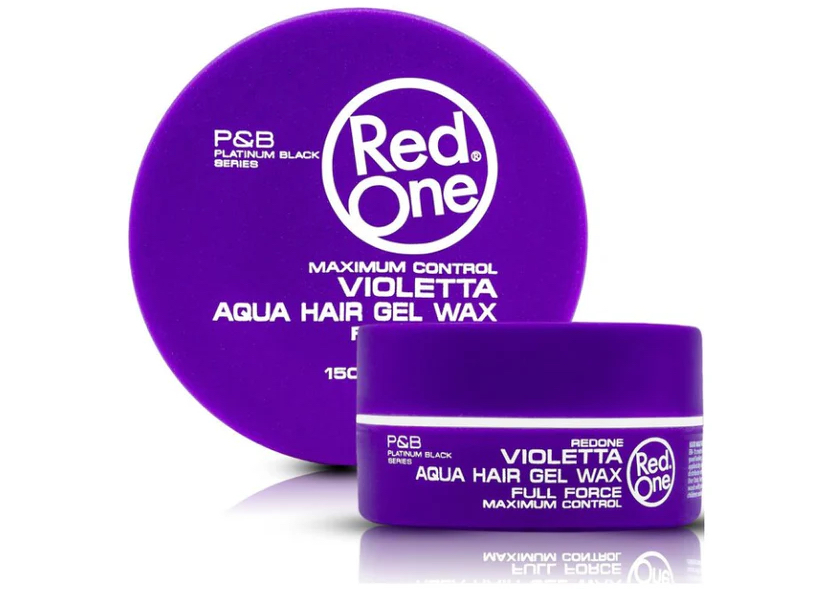Red One Violetta Aqua Hair Gel Wax Full Force Maximum Contro