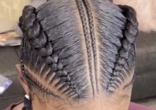 4 Feed-In Braids