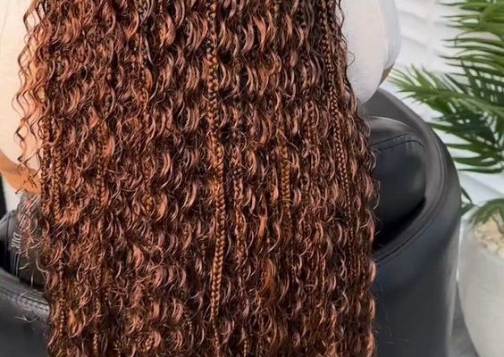 Boho / Goddess waist length 