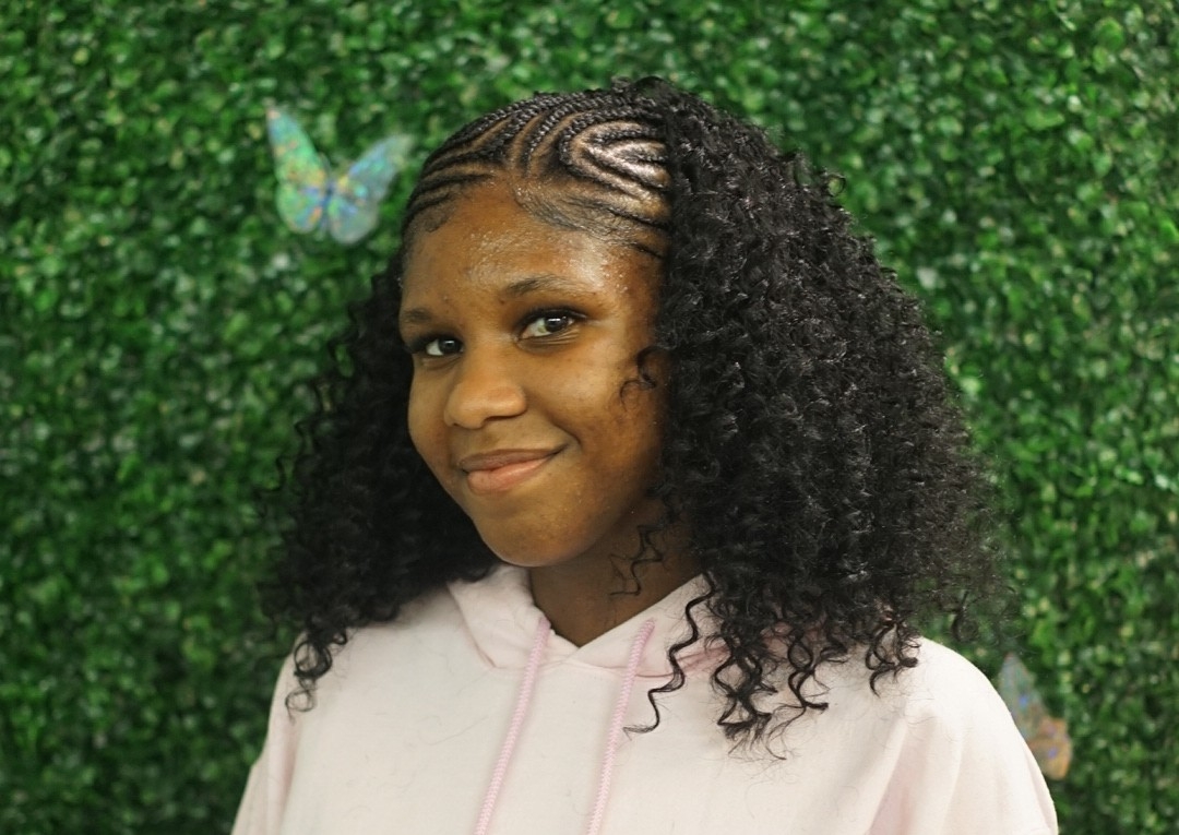 Half Fulani / Half Sew-In