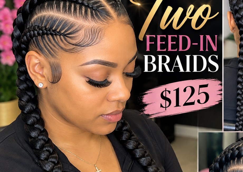 Two Feed-In Braids