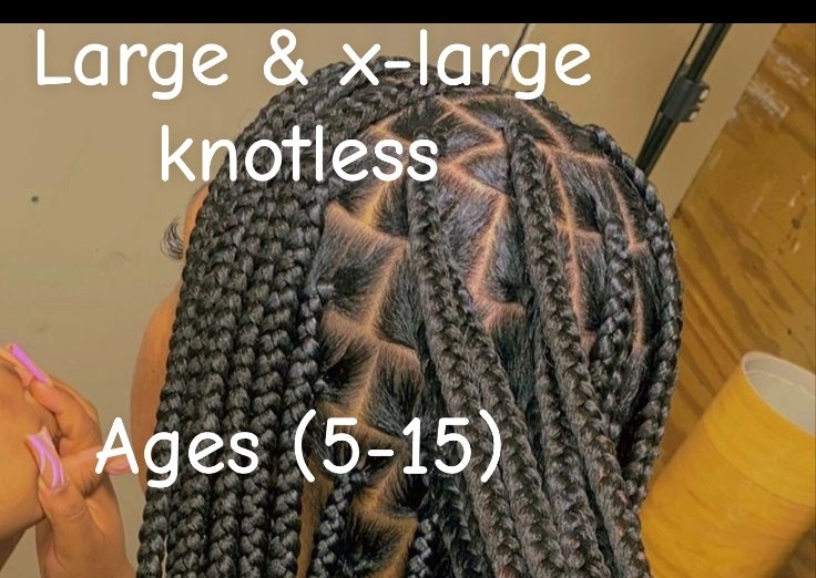 (L/XL) Knotless - Ages (5-14)