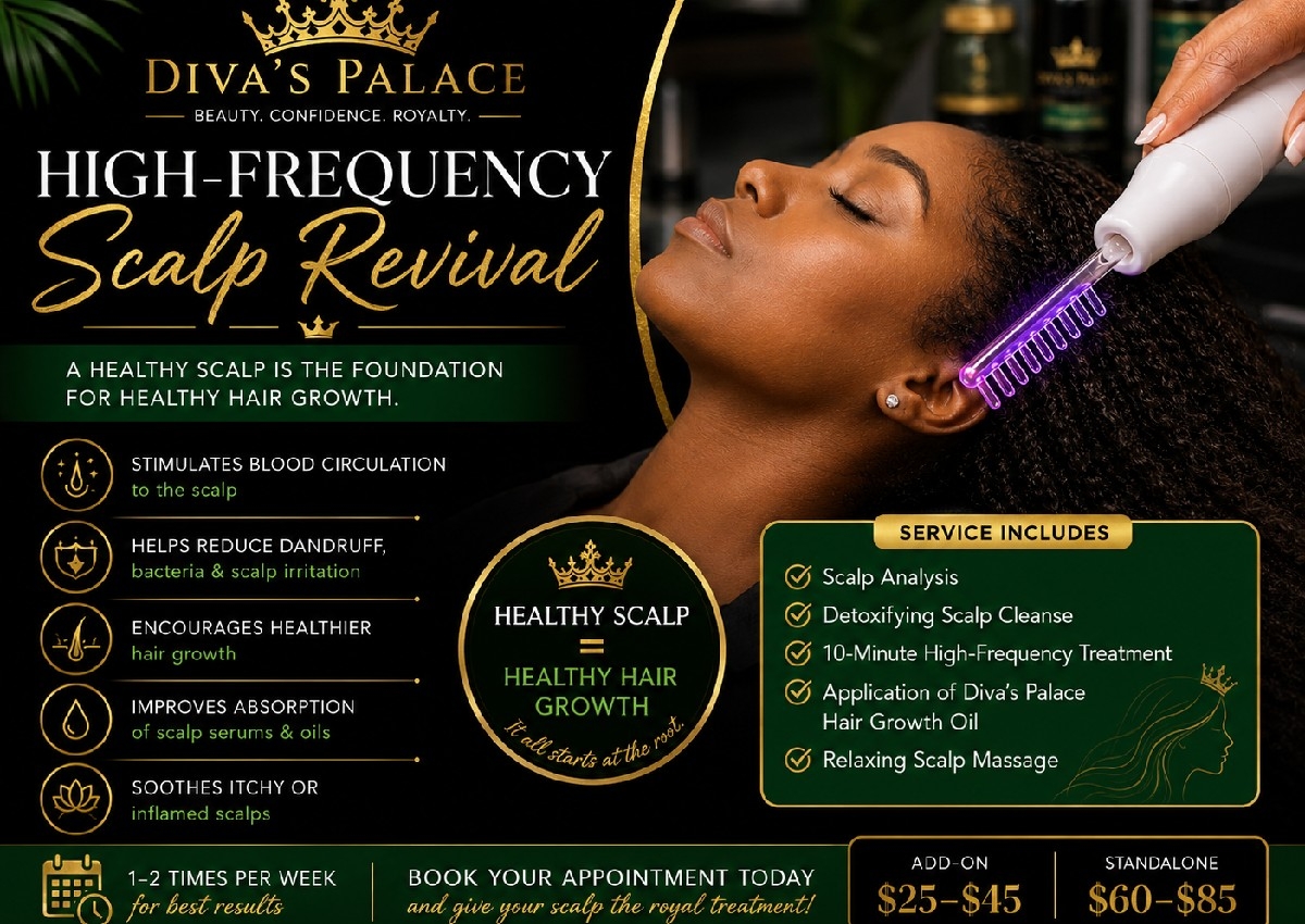 High Frequency Scalp Treatment