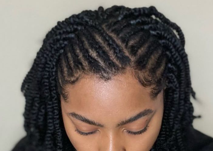 Natural Fulani Braids