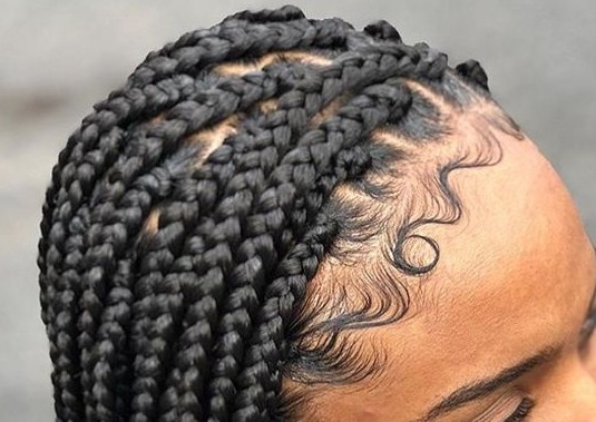 Med/ L/XL 50Traditional Box Braids