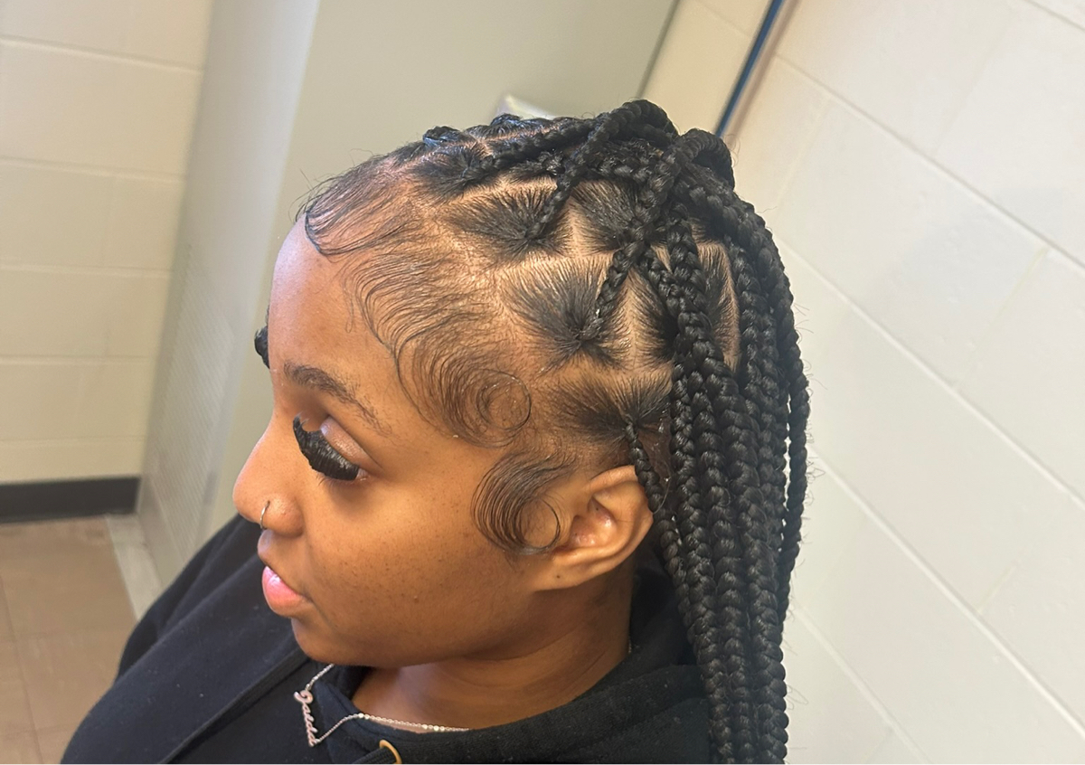Medium/large knotless 