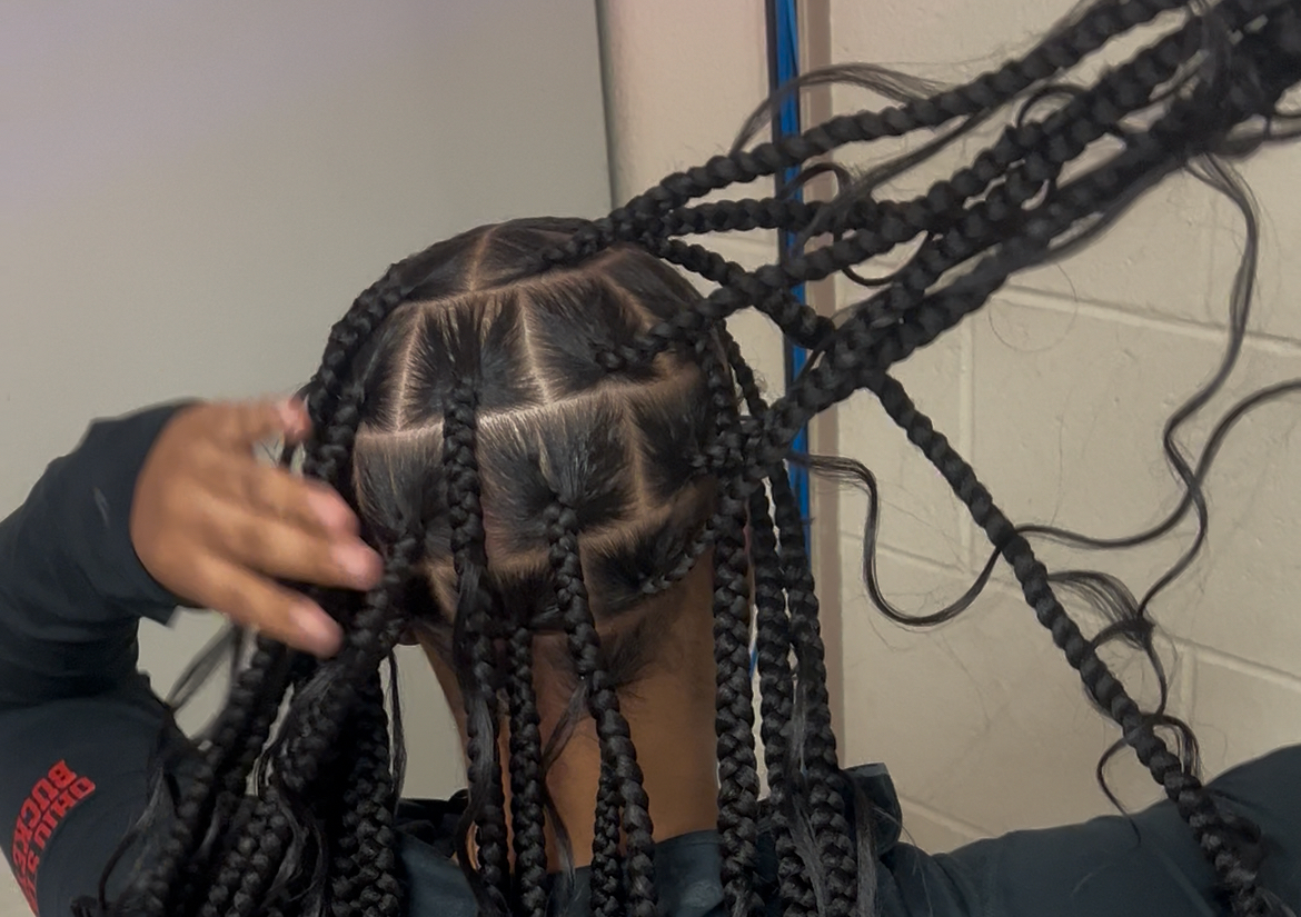 large knotless