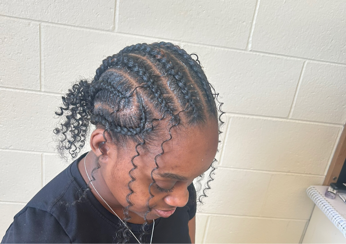 8 straight backs