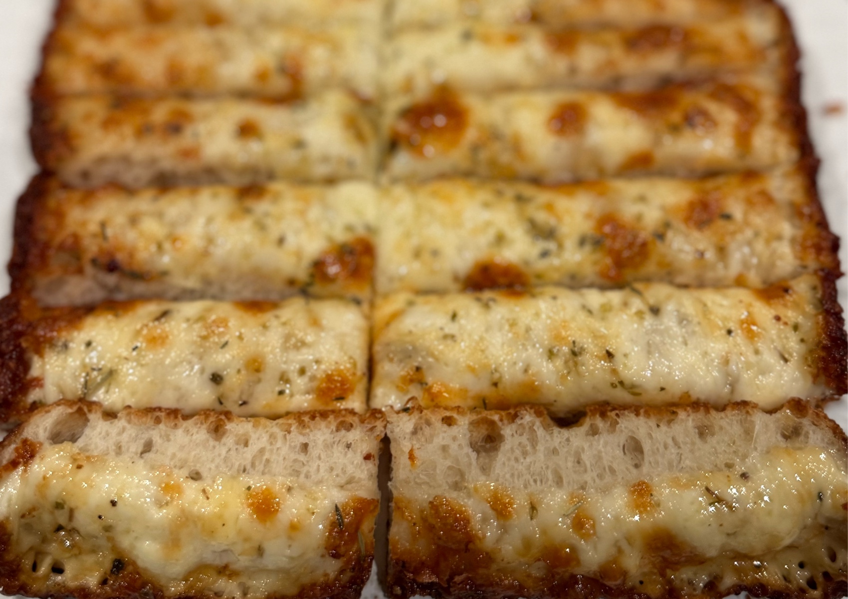 Cheesy Garlic breadsticks