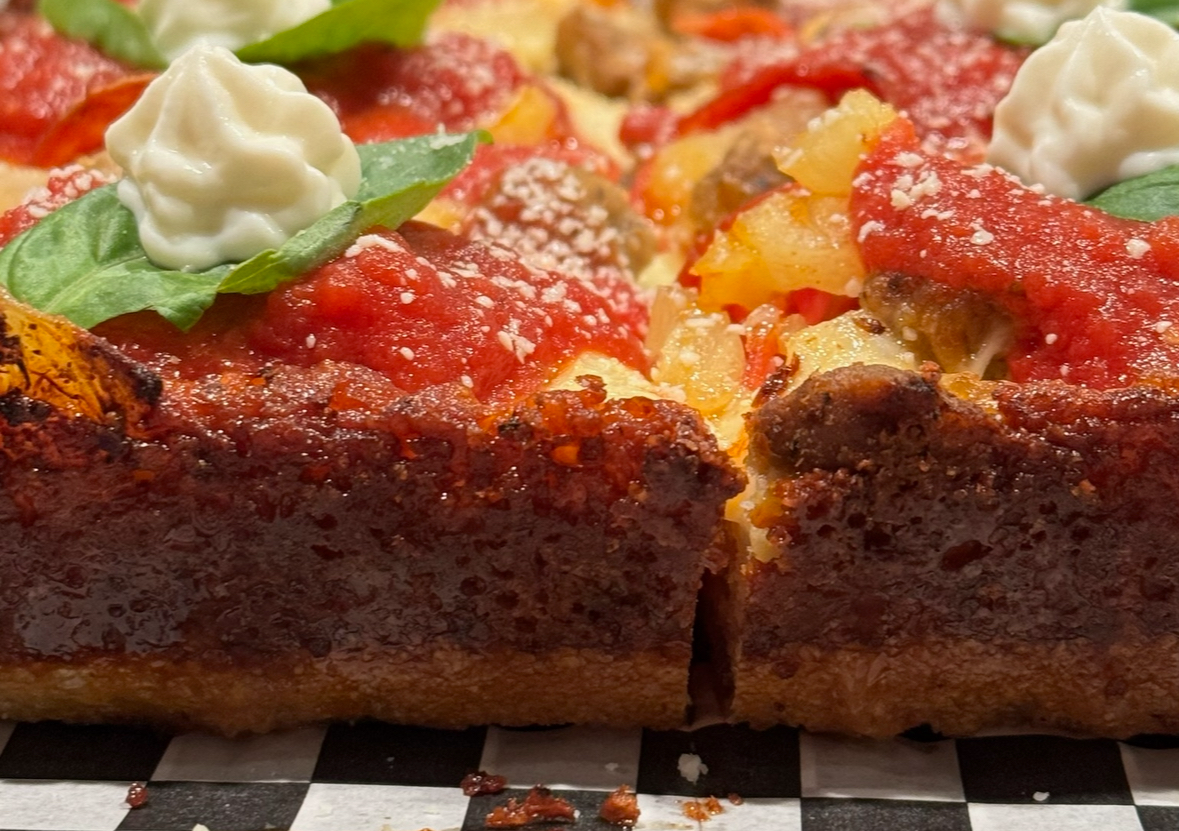 Large Pepperoni Detroit Style pizza