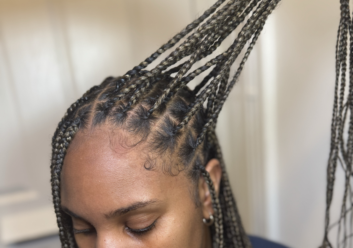 Knotless braids 