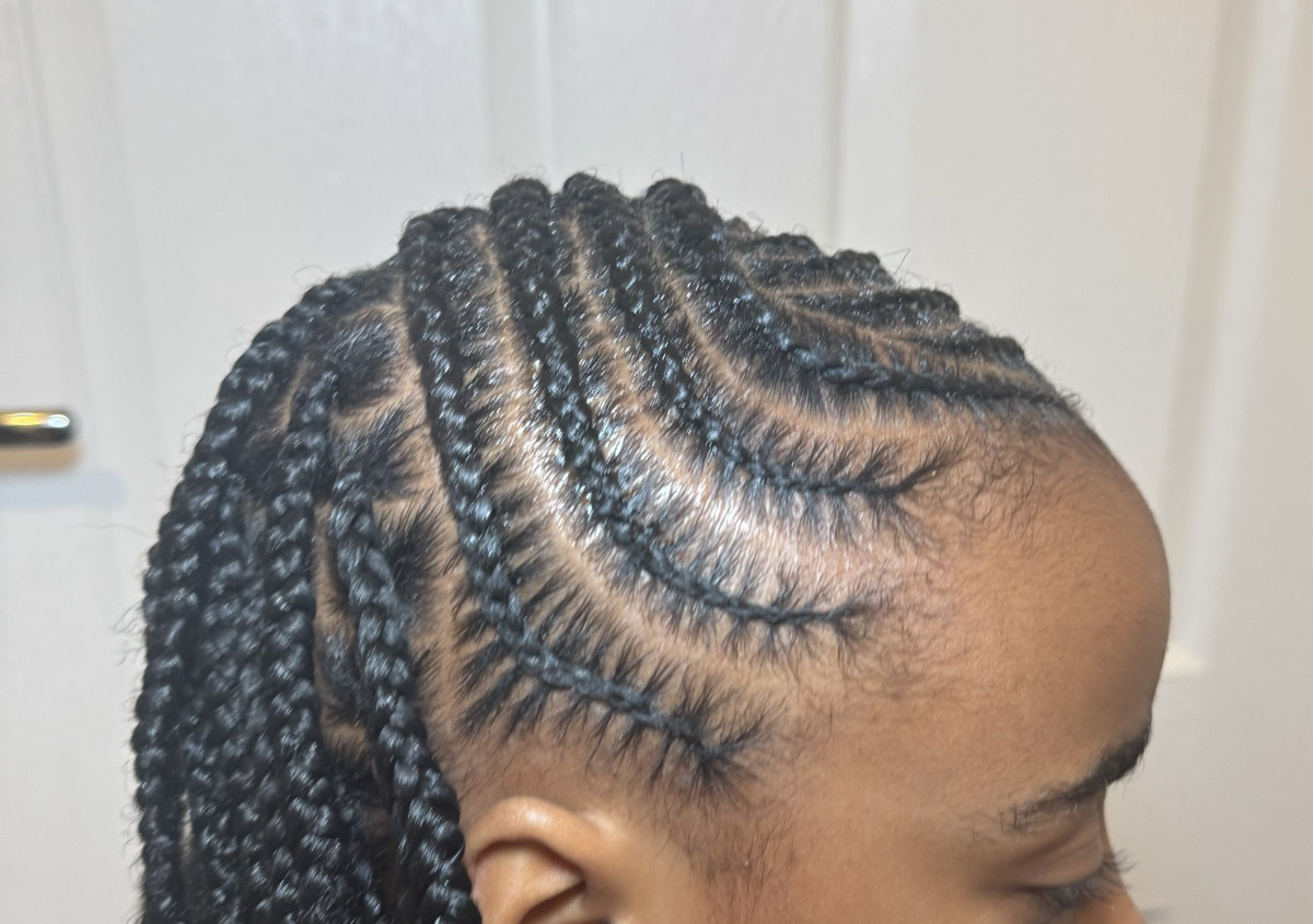 Feed in braids