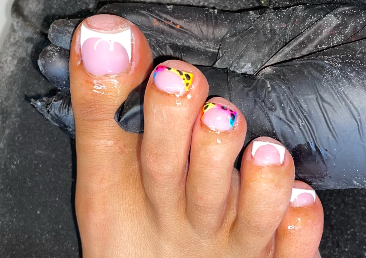 Biab Toes - EXTRA NAIL ART 