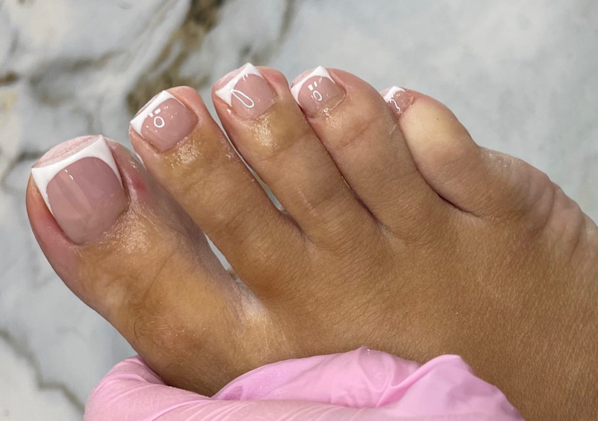 Biab Toes French/Plain