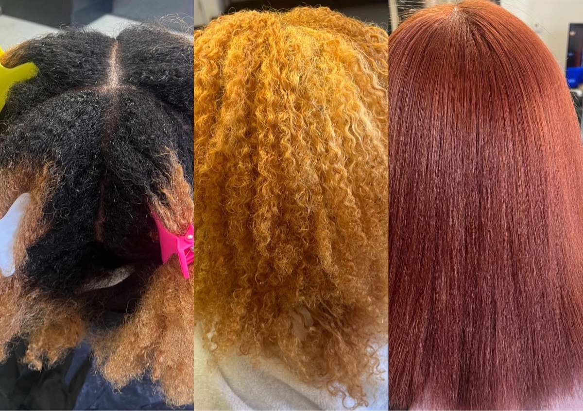 All Over Bleach  & Deposit Color Service