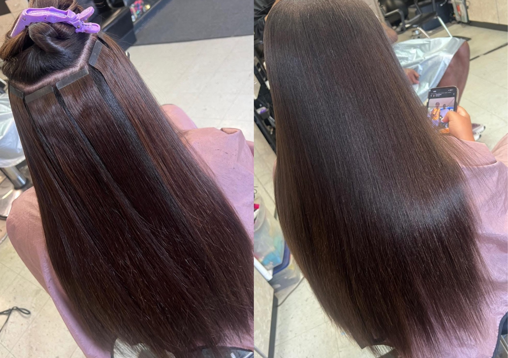 Install Tape In Extensions ✨( Hair NOT Included )