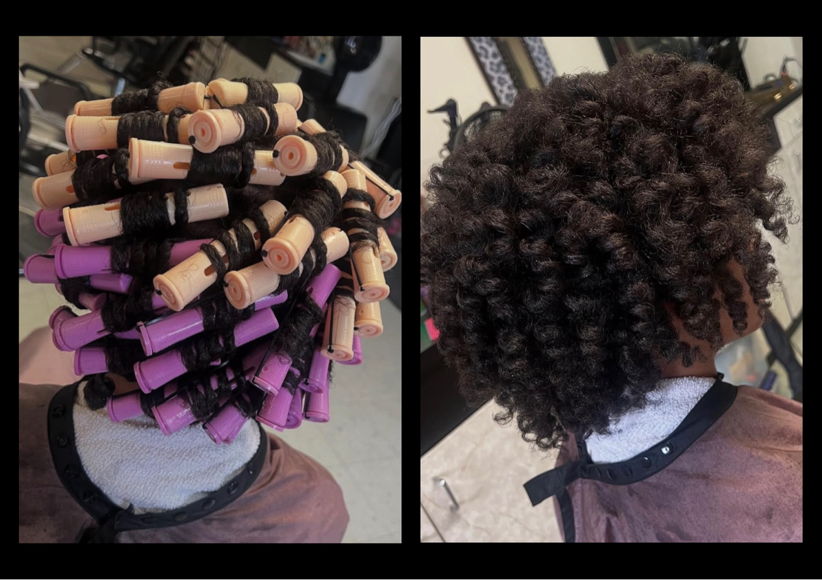 Perm Rod Set ✨( on natural hair ) 