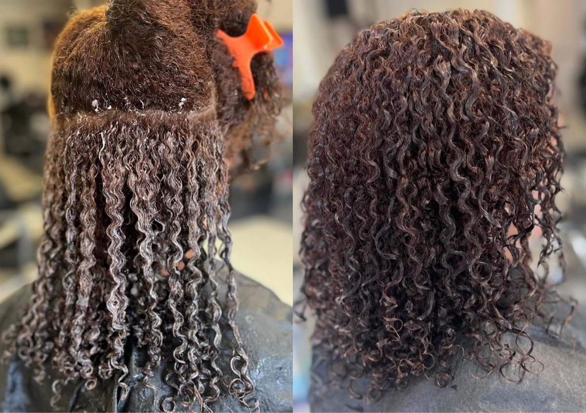 Wash / style ✨( natural curly hair ) , & trim if needed