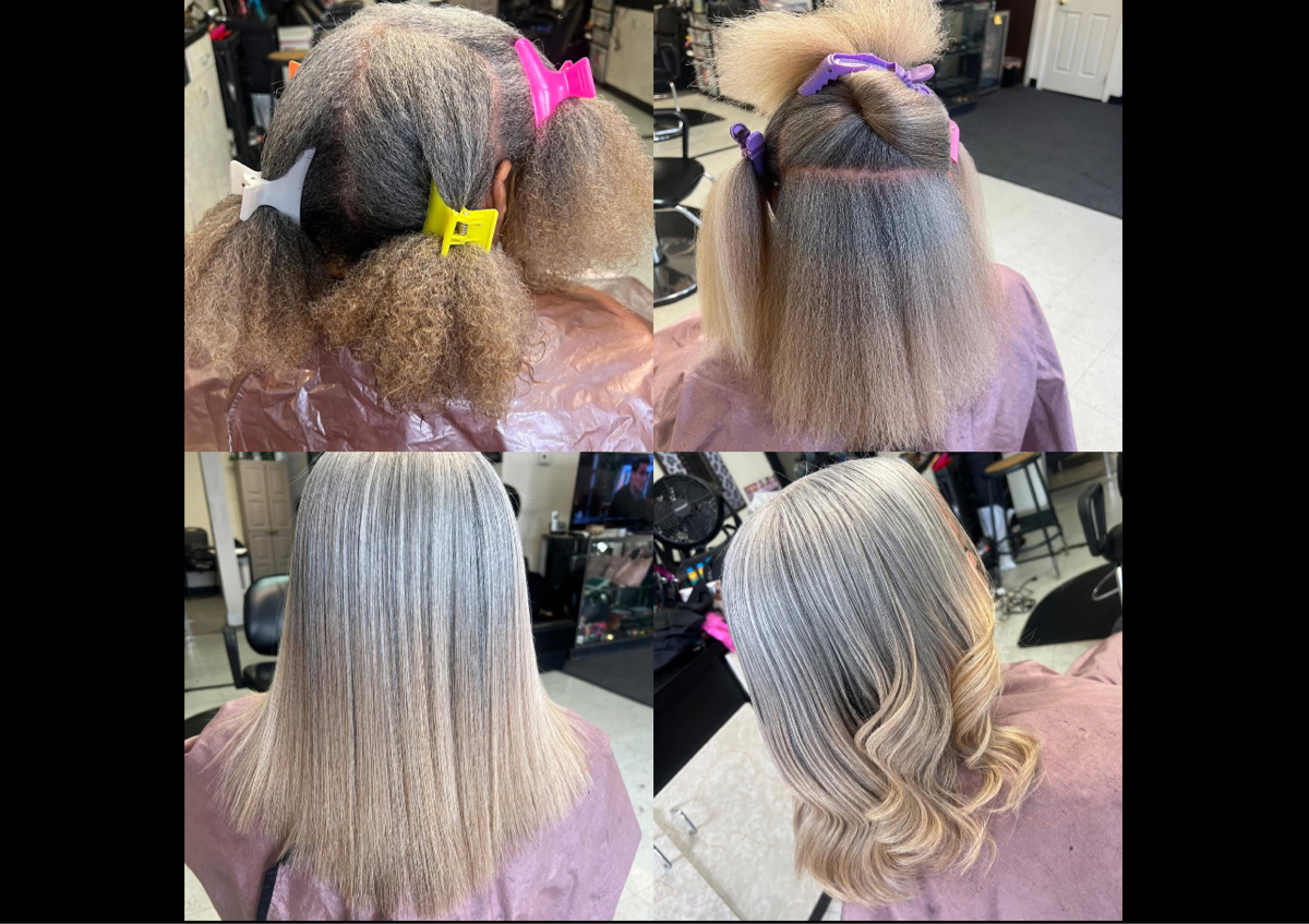 Wash , Blow dry , Straighten , Trim , & Style ✨