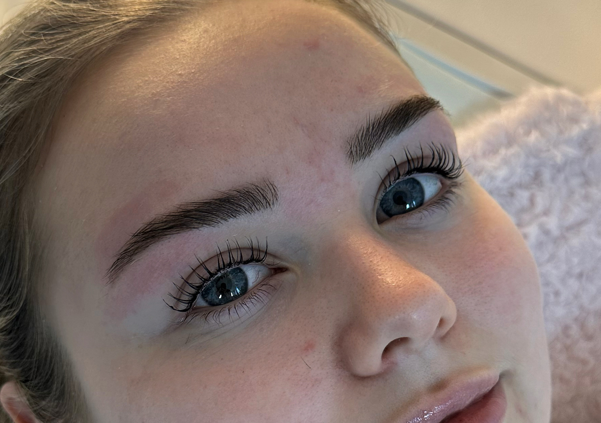 Lash lift and brow combo deal