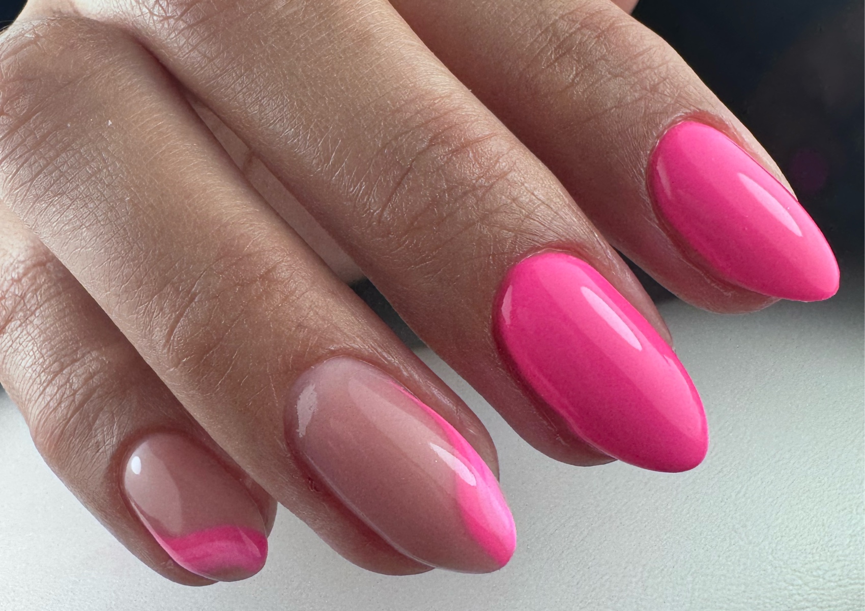 Manicura rusa + hard gel