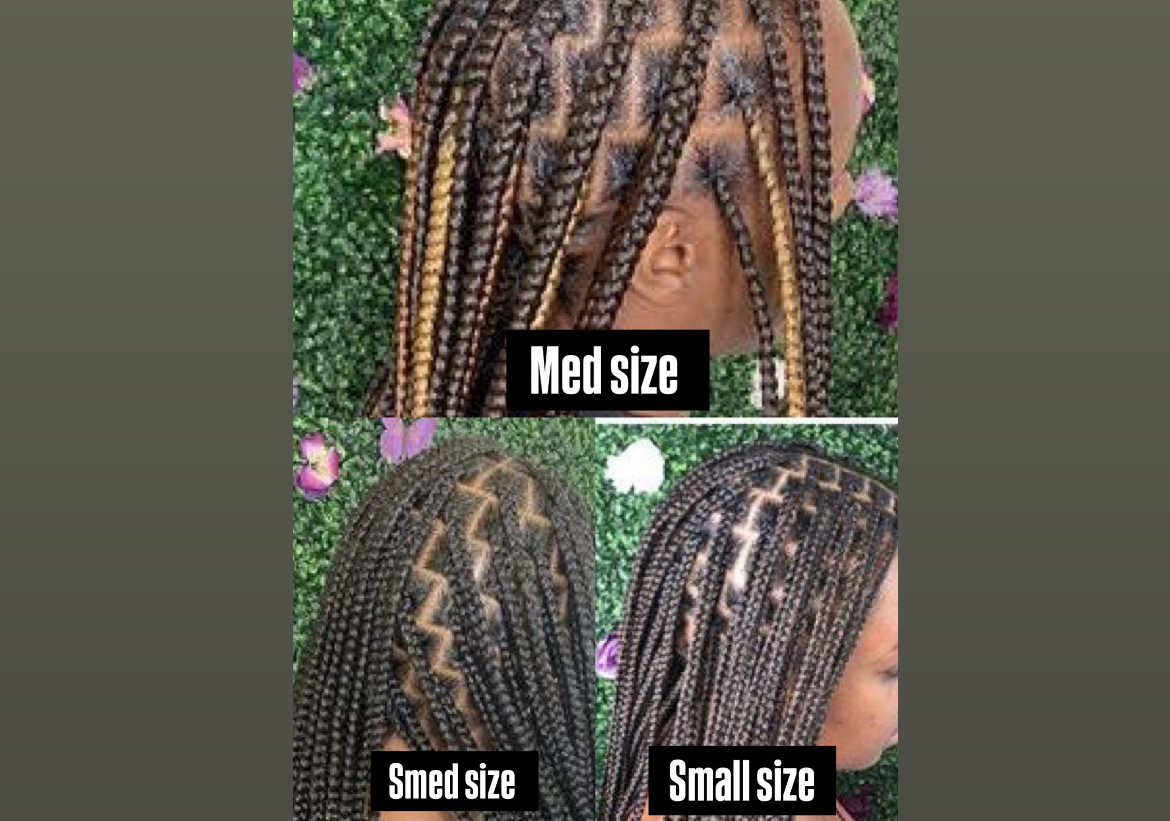Please check these braid sizes❗️