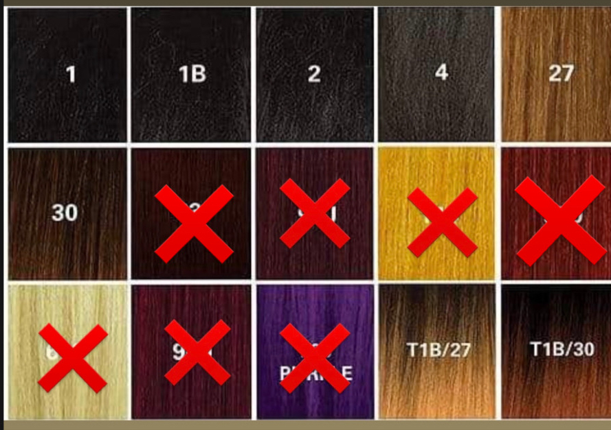 Hair colors i provide🩷(dont push select)