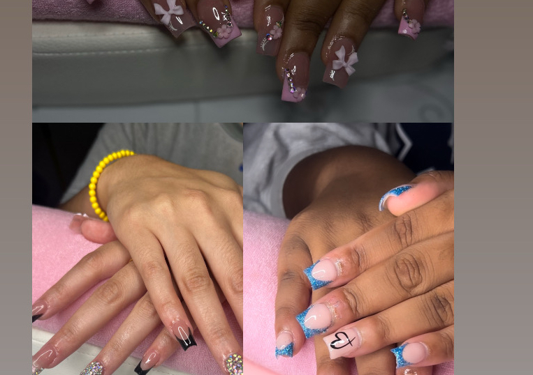 Full set  Nails💅🏽🩷✨