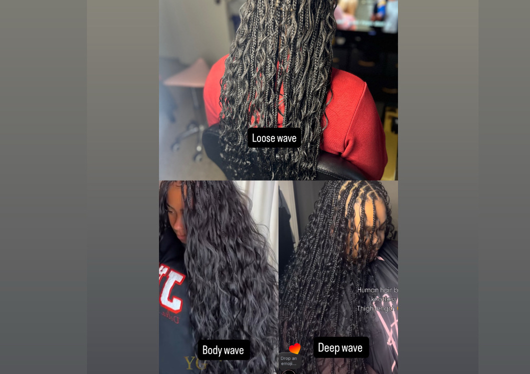 100% Human boho curls