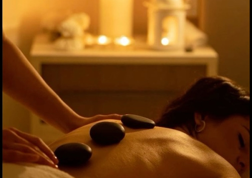 Hot stone massage