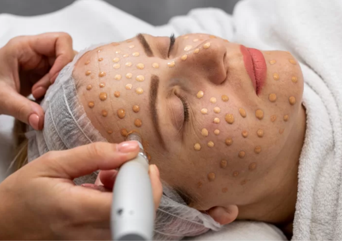 BB Glow microneedling facial