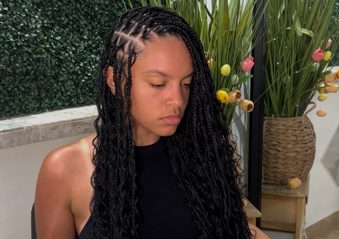 M/Boho Knot. Braids 