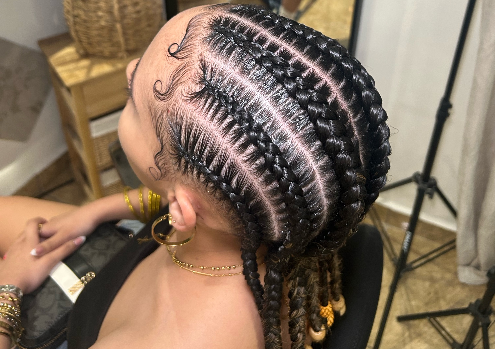 6 Cornrows (Dama) 
