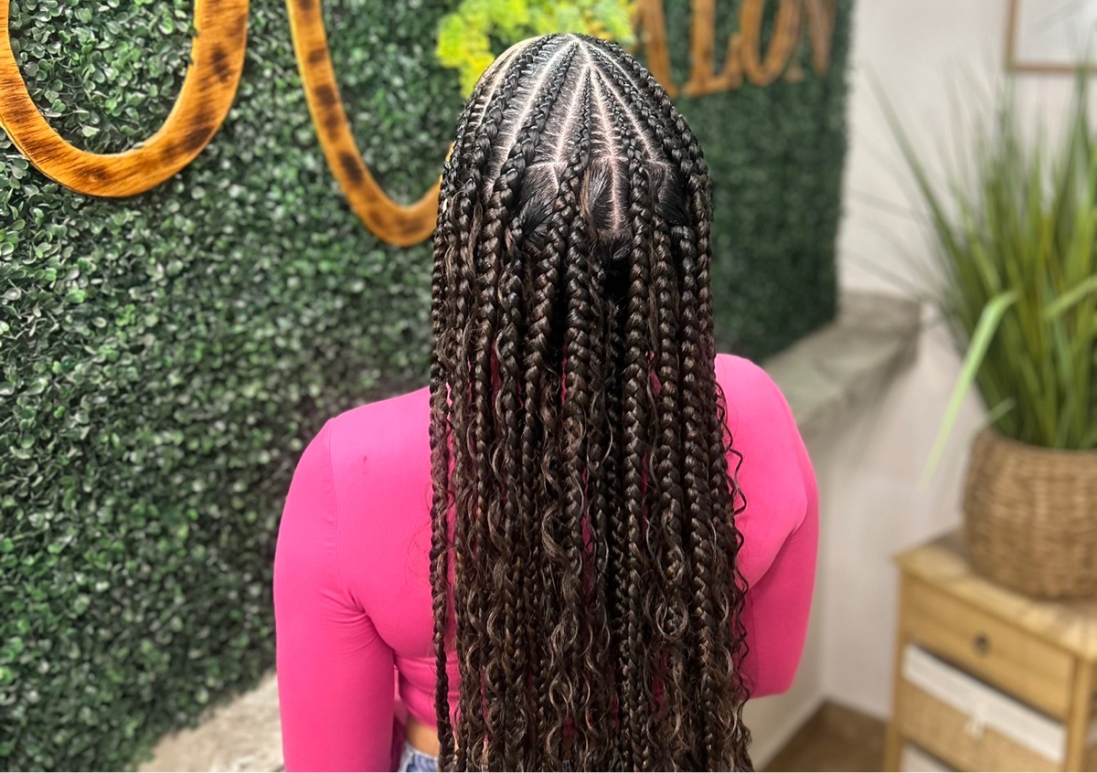 Large Fulani Boho Knotless 