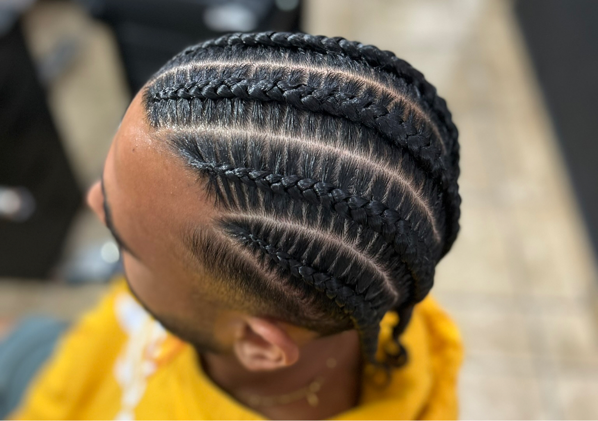 6 conrows (Caballeros)