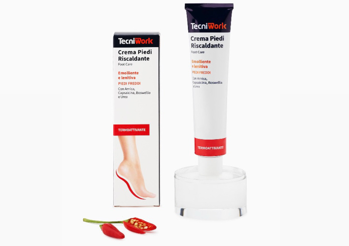 Crema piedi riscaldante