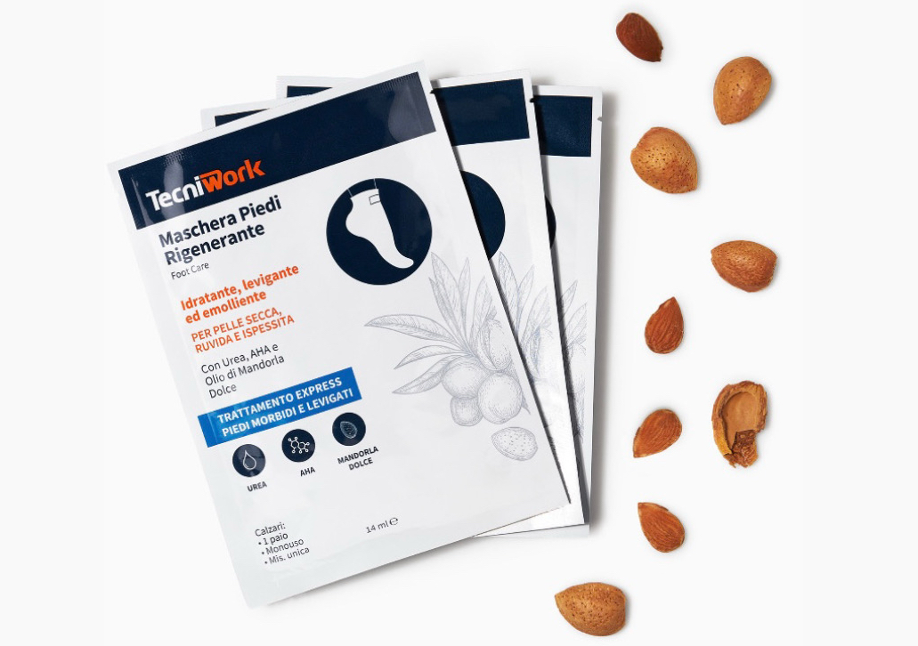 Maschera piedi rigenerante