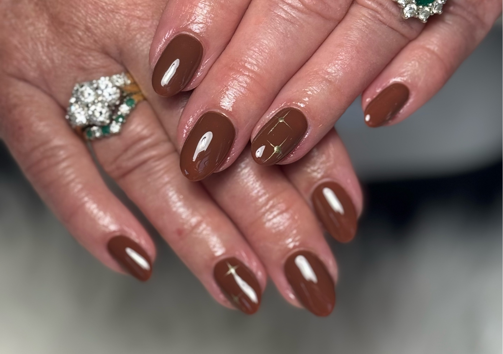 BIAB/Hard Gel with Colour 