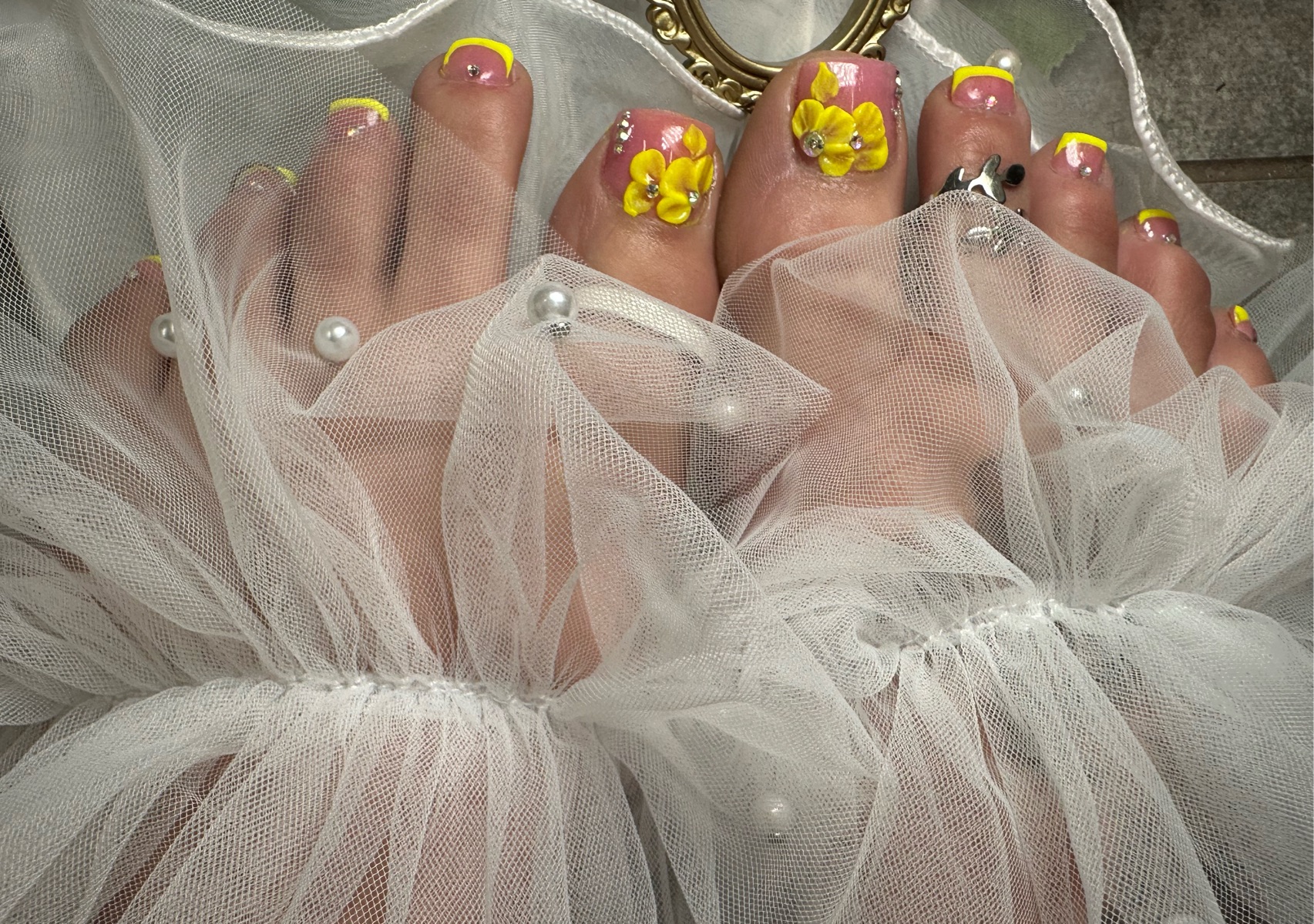 Spa Acrylic Pedicure